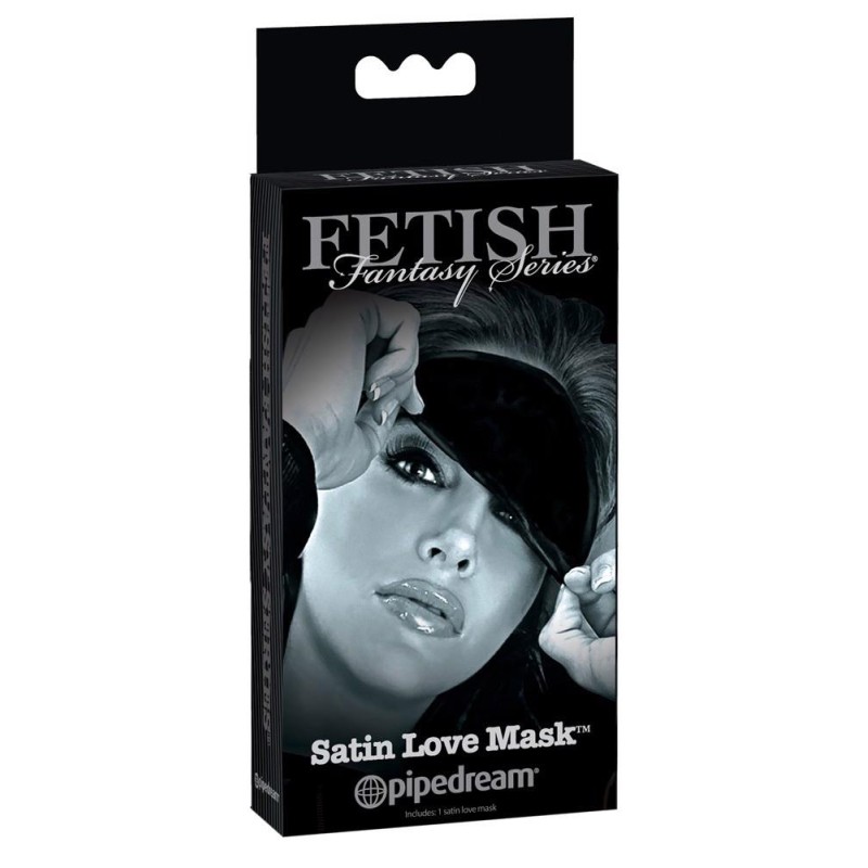 FFSLE Satin Love Mask Black